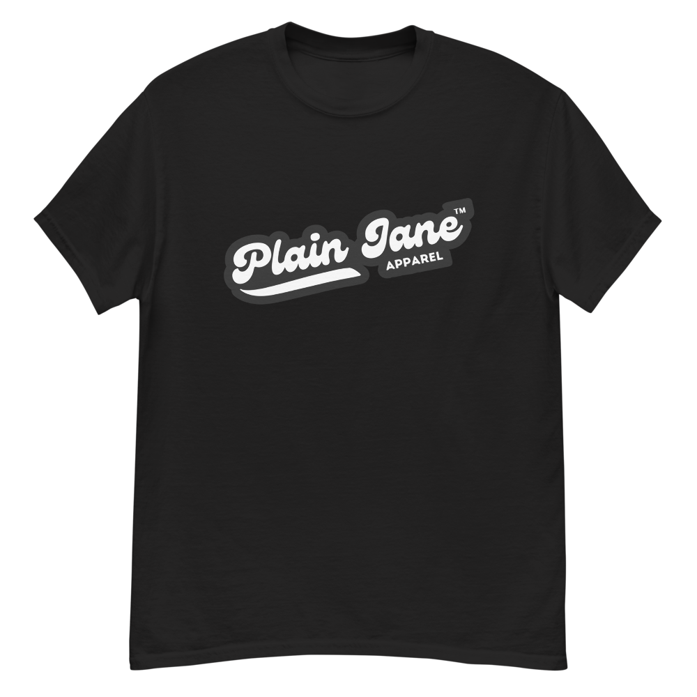 Classic Black Logo Tee