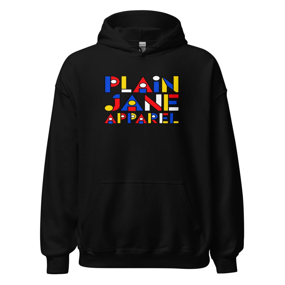 Bauhaus Plain Jane Print Hoodie