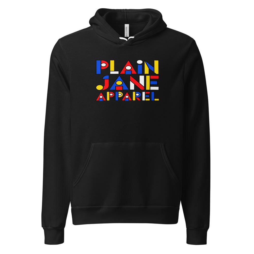 Bauhaus Plain Jane Print Pullover Hoodie