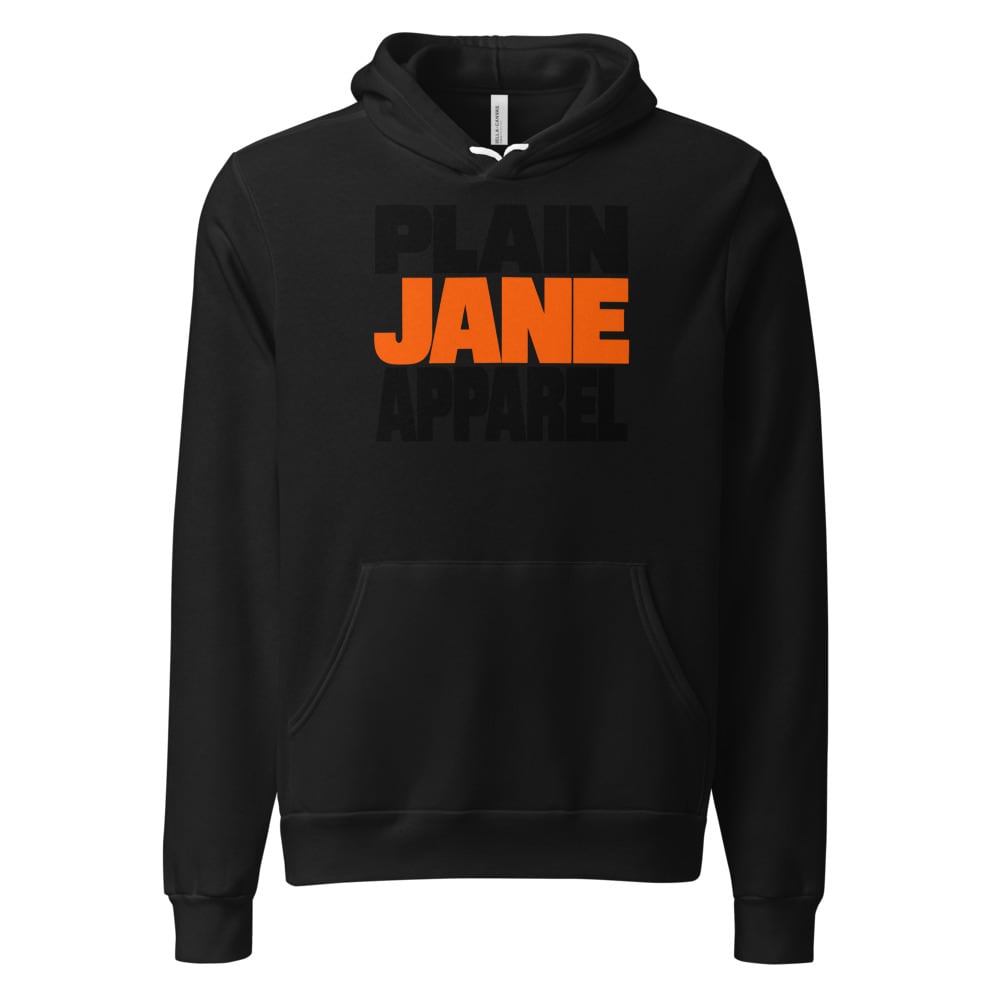 Brutalist Plain Jane Print Pullover Hoodie