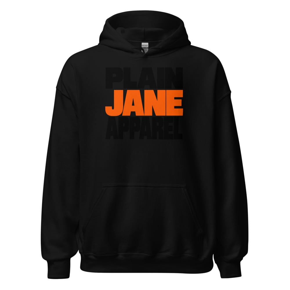Brutalist Plain Jane Print Hoodie