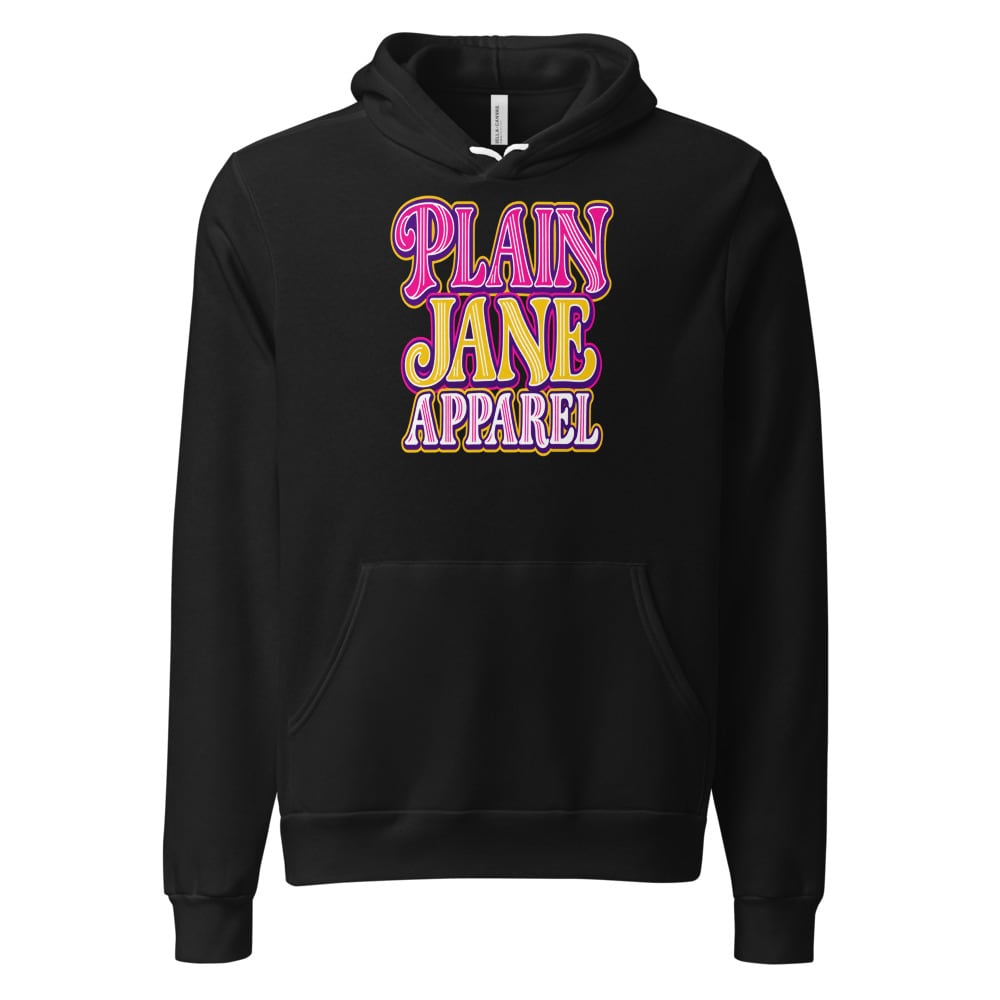 Disco Plain Jane Design Pullover Hoodie