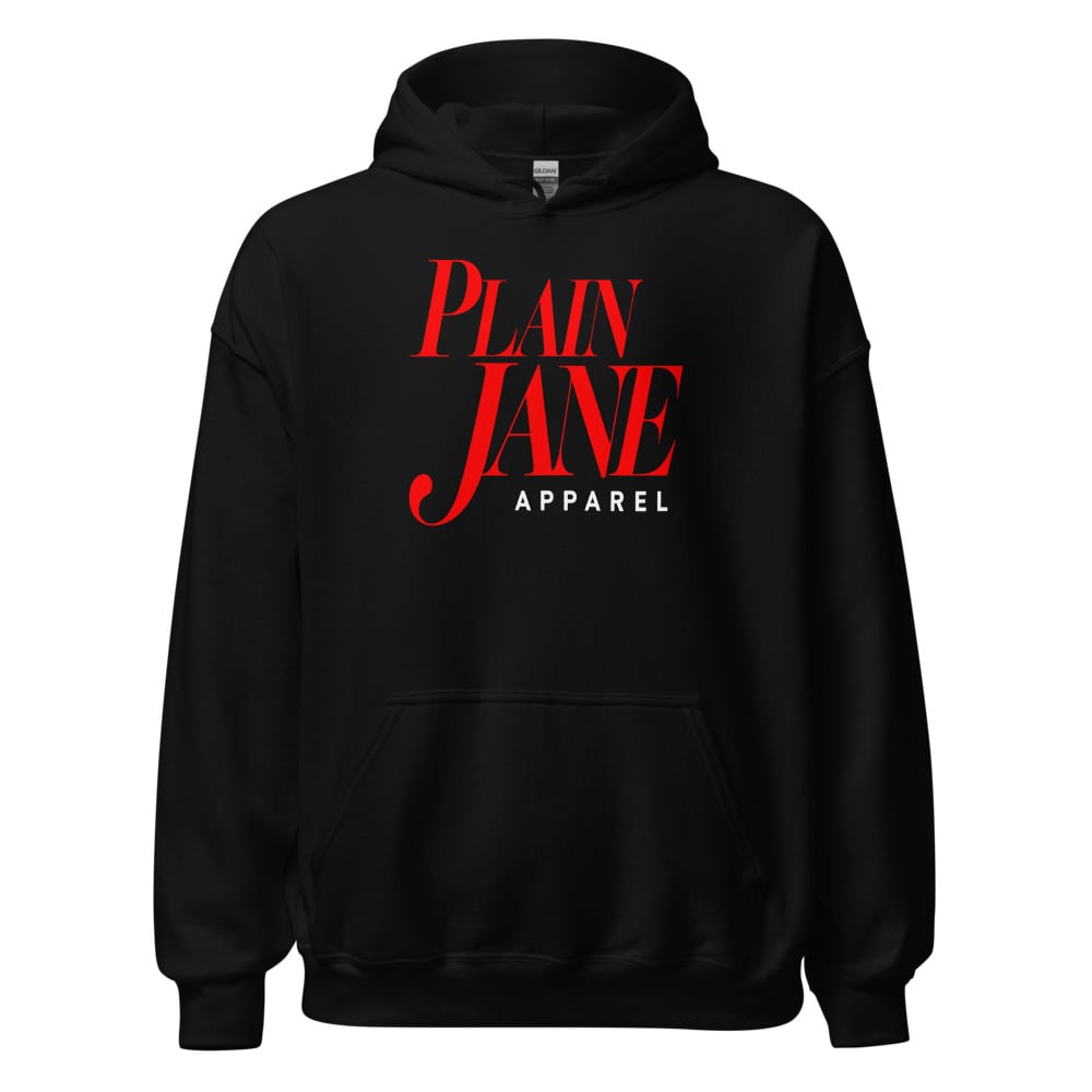Editorial Plain Jane Print Hoodie