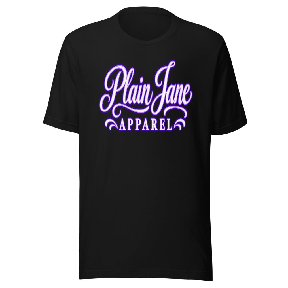 Elegant Plain Jane Script Logo Tee