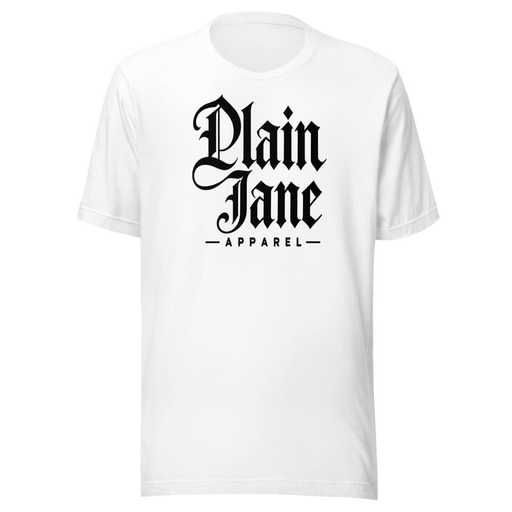 Plain Jane Blackletter Logo Tee alternate view