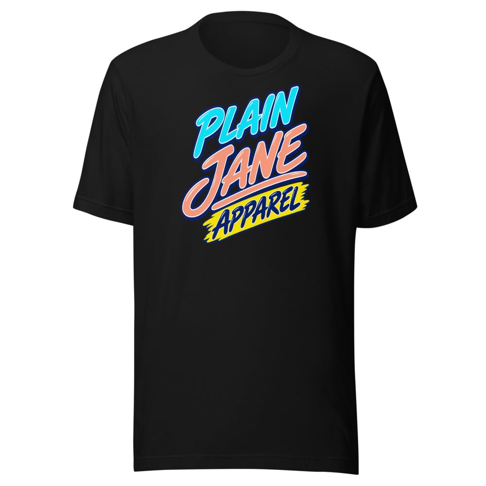 Plain Jane City-Pop Typography Tee