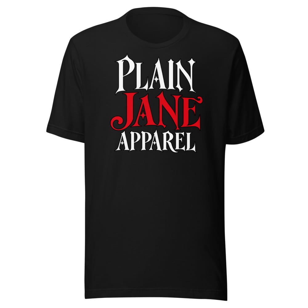 Plain Jane Gothic Typography Tee