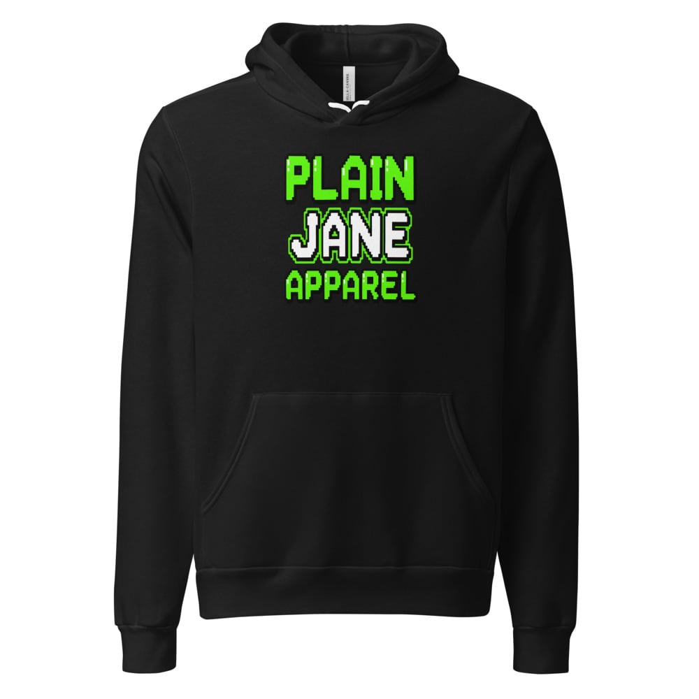 Plain Jane Retro Terminal Print Pullover Hoodie