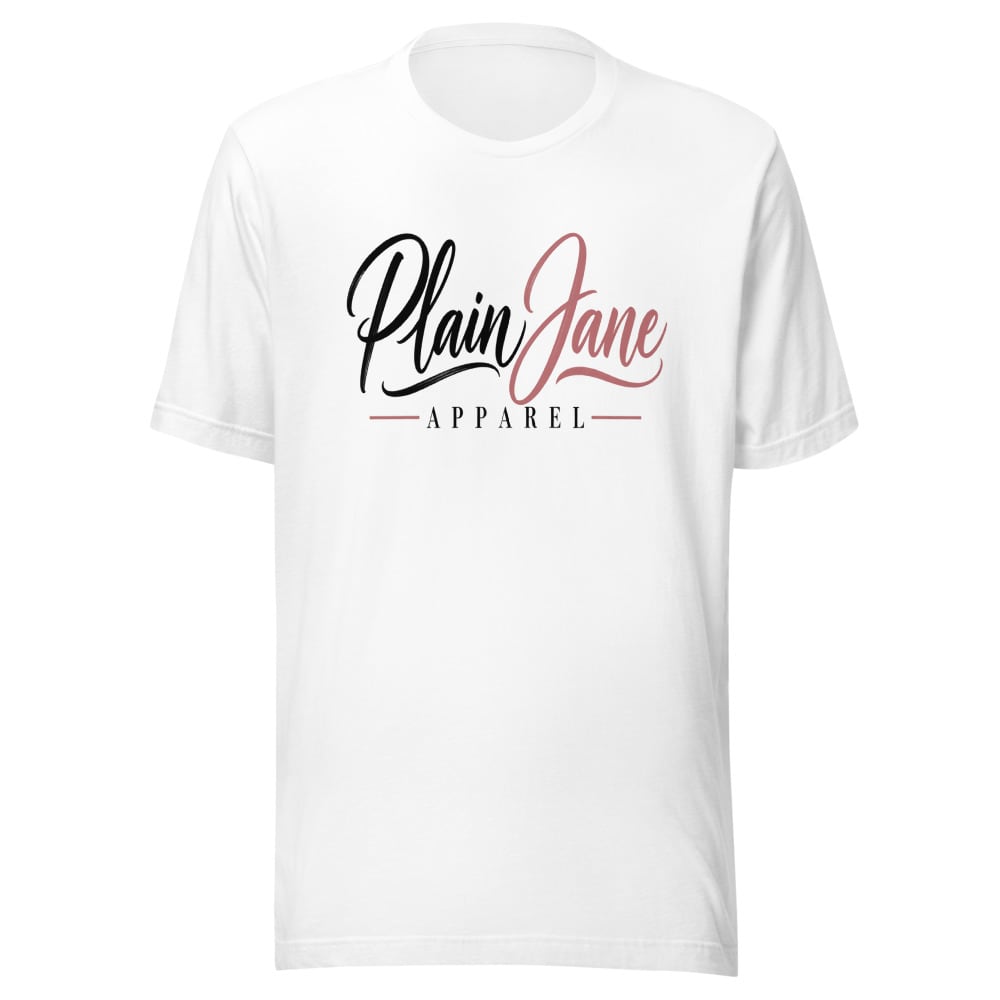 Plain Jane Script Logo Tee alternate view