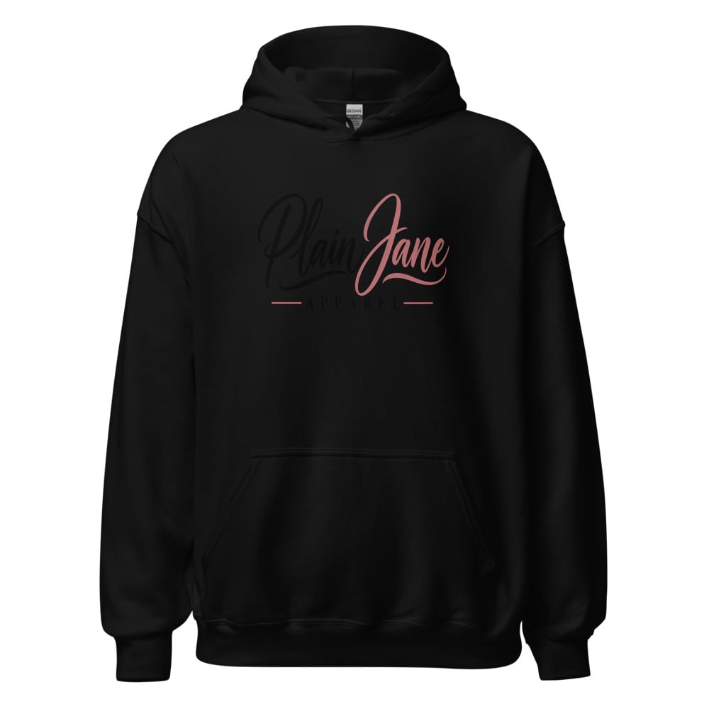 Plain Jane Script Logo Hoodie