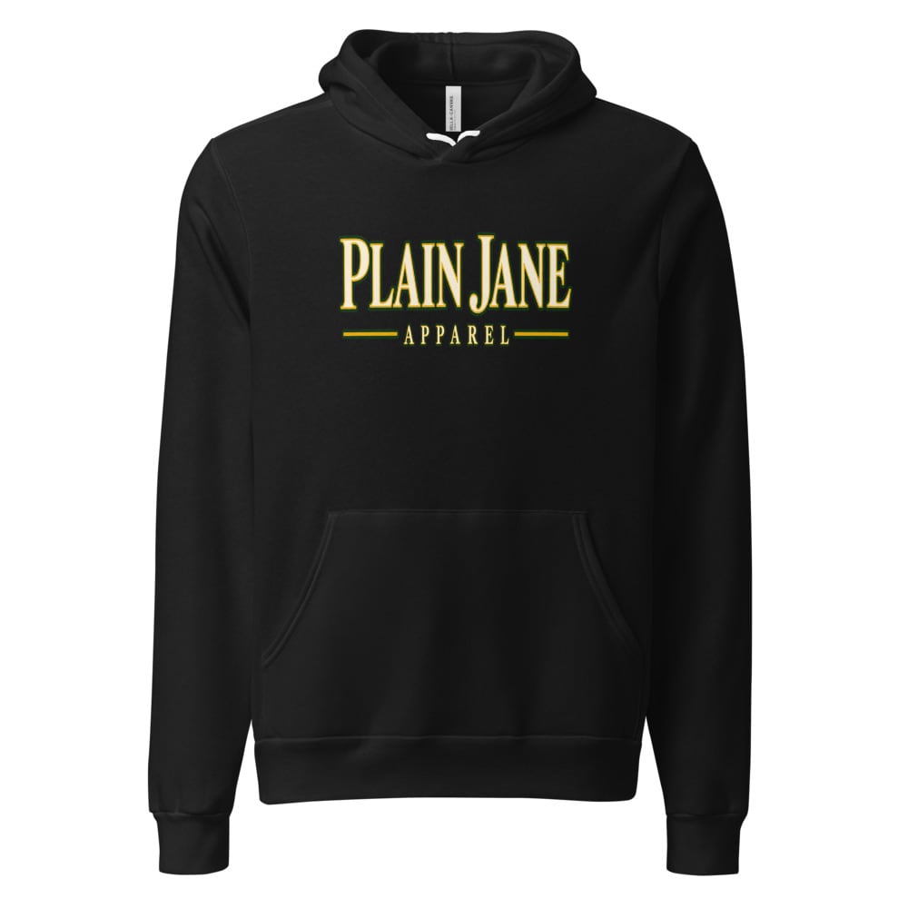 Plain Jane Serif Wordmark Pullover Hoodie
