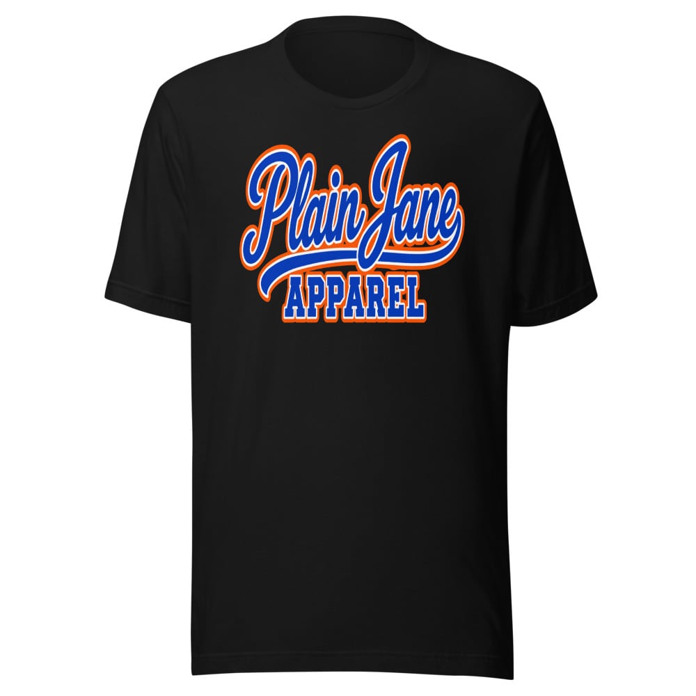 Plain Jane Varsity Typography Tee