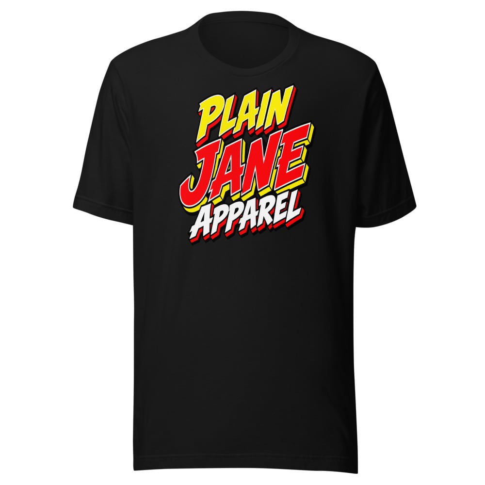 Plain Jane Action Lettering Tee