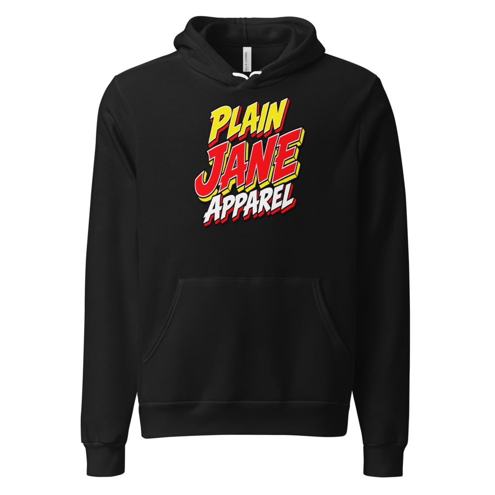Plain Jane Action Lettering Pullover Hoodie