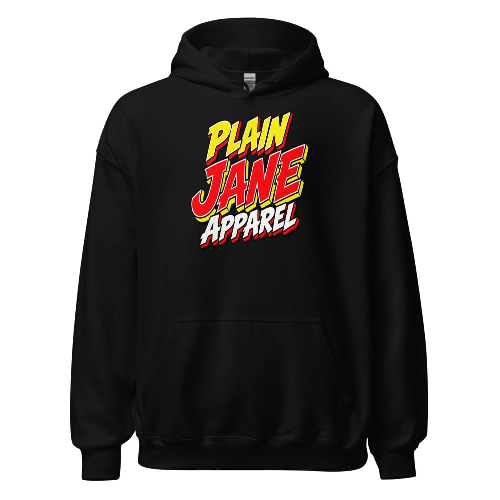 Plain Jane Action Lettering Hoodie