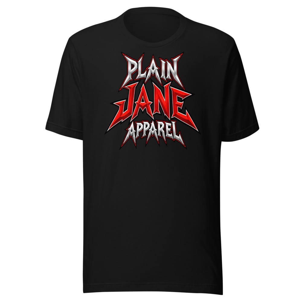 Plain Jane Metal Typography Tee