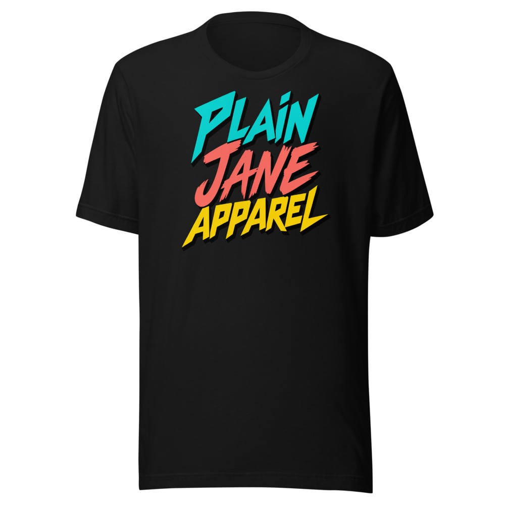 Plain Jane Retro Typography Tee