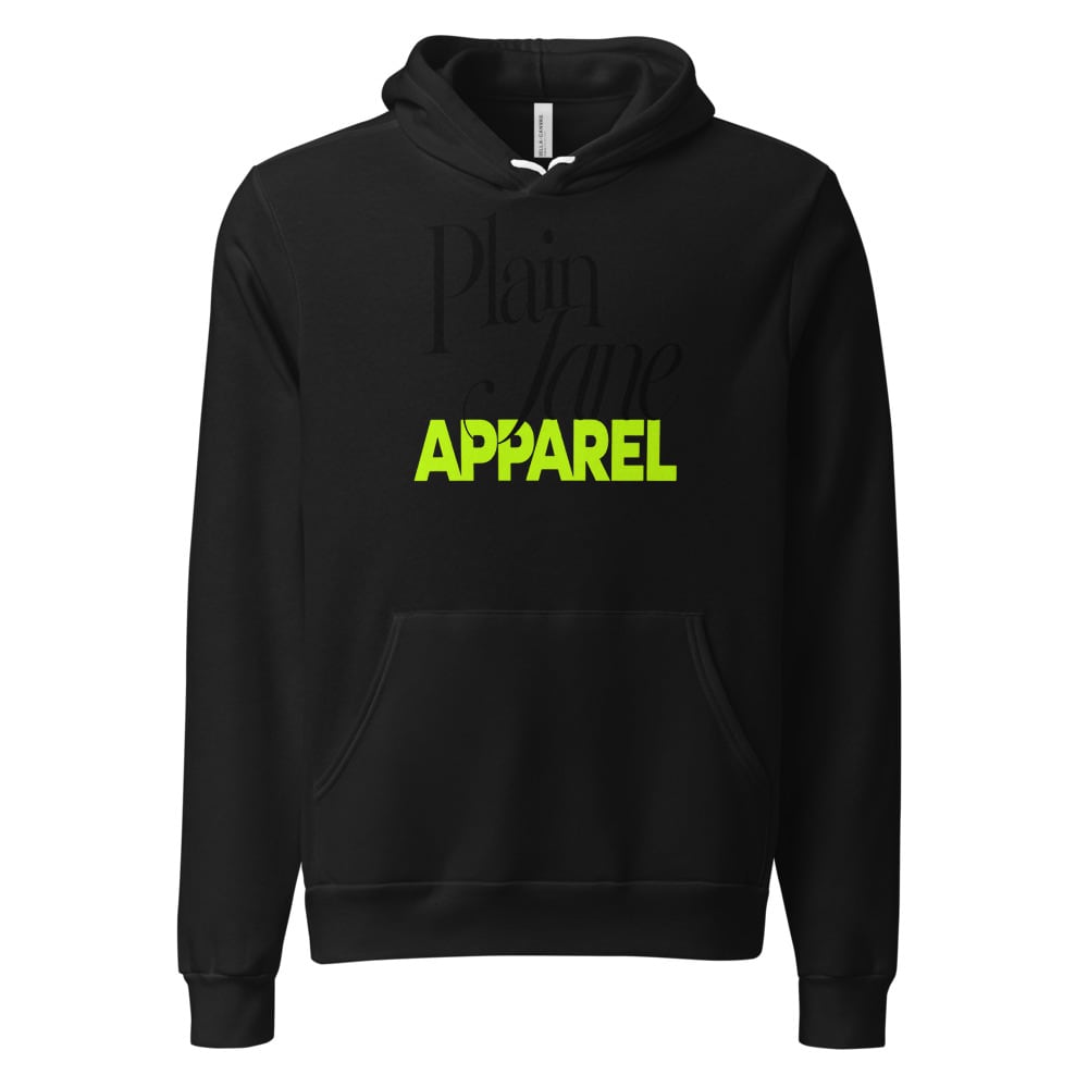 Plain Jane Runway Typography Pullover Hoodie