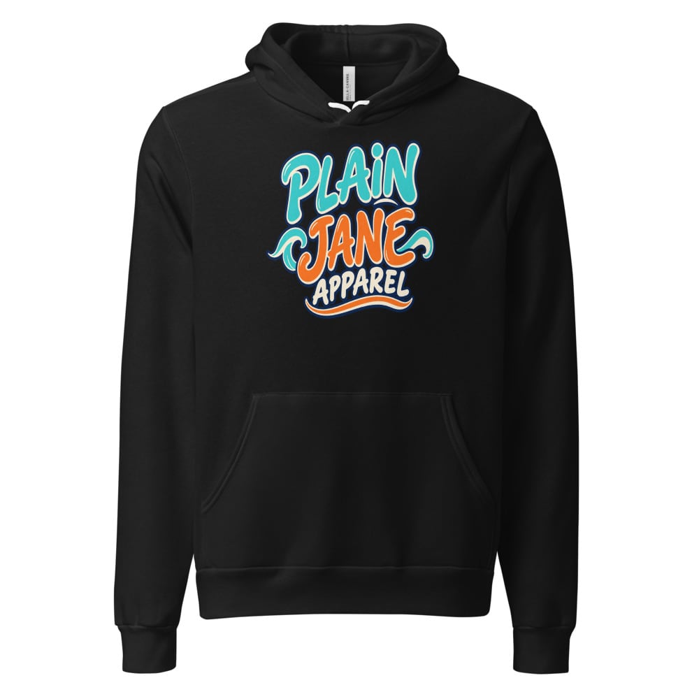 Plain Jane Surf Lettering Pullover Hoodie