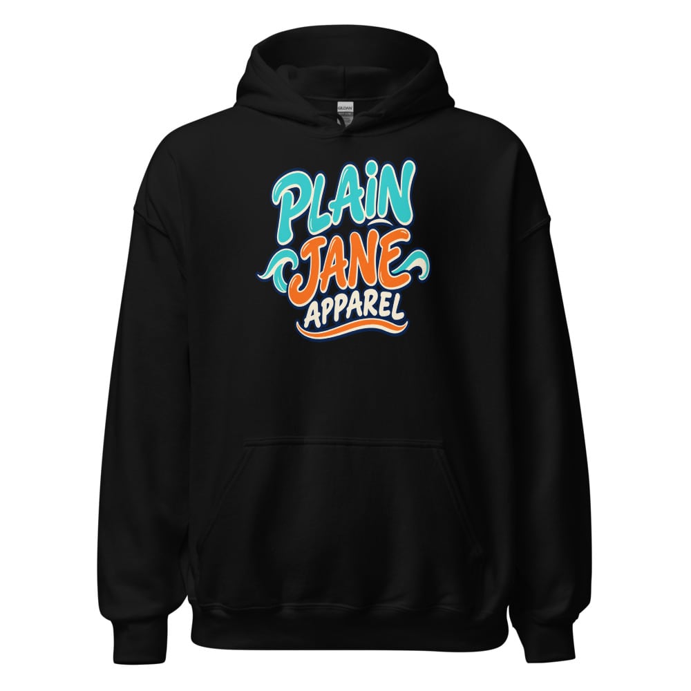 Plain Jane Surf Lettering Hoodie