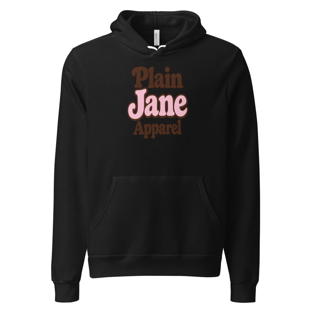 Plain Jane Vintage Serif Pullover Hoodie