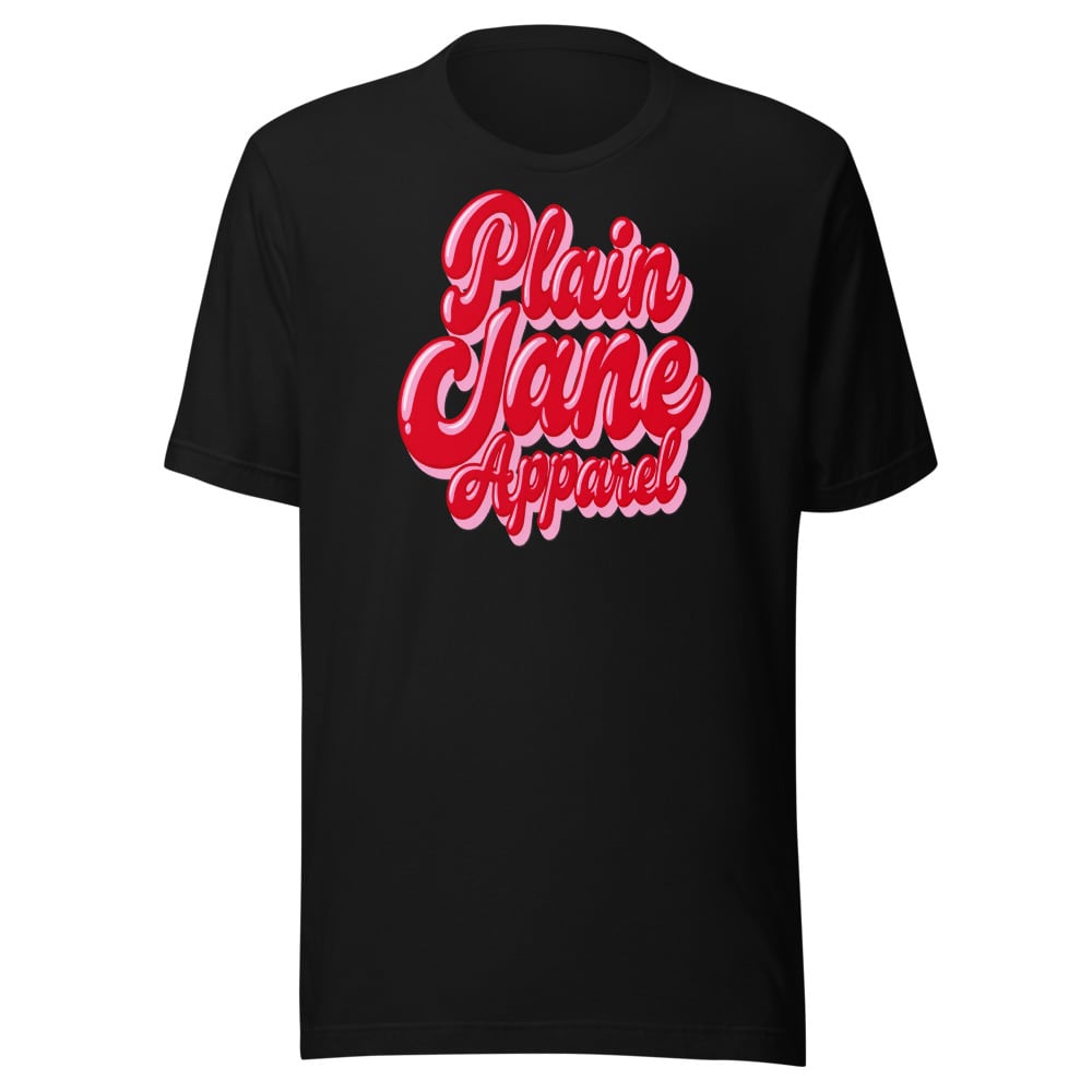 Plain Jane Candy Pop Logo Tee
