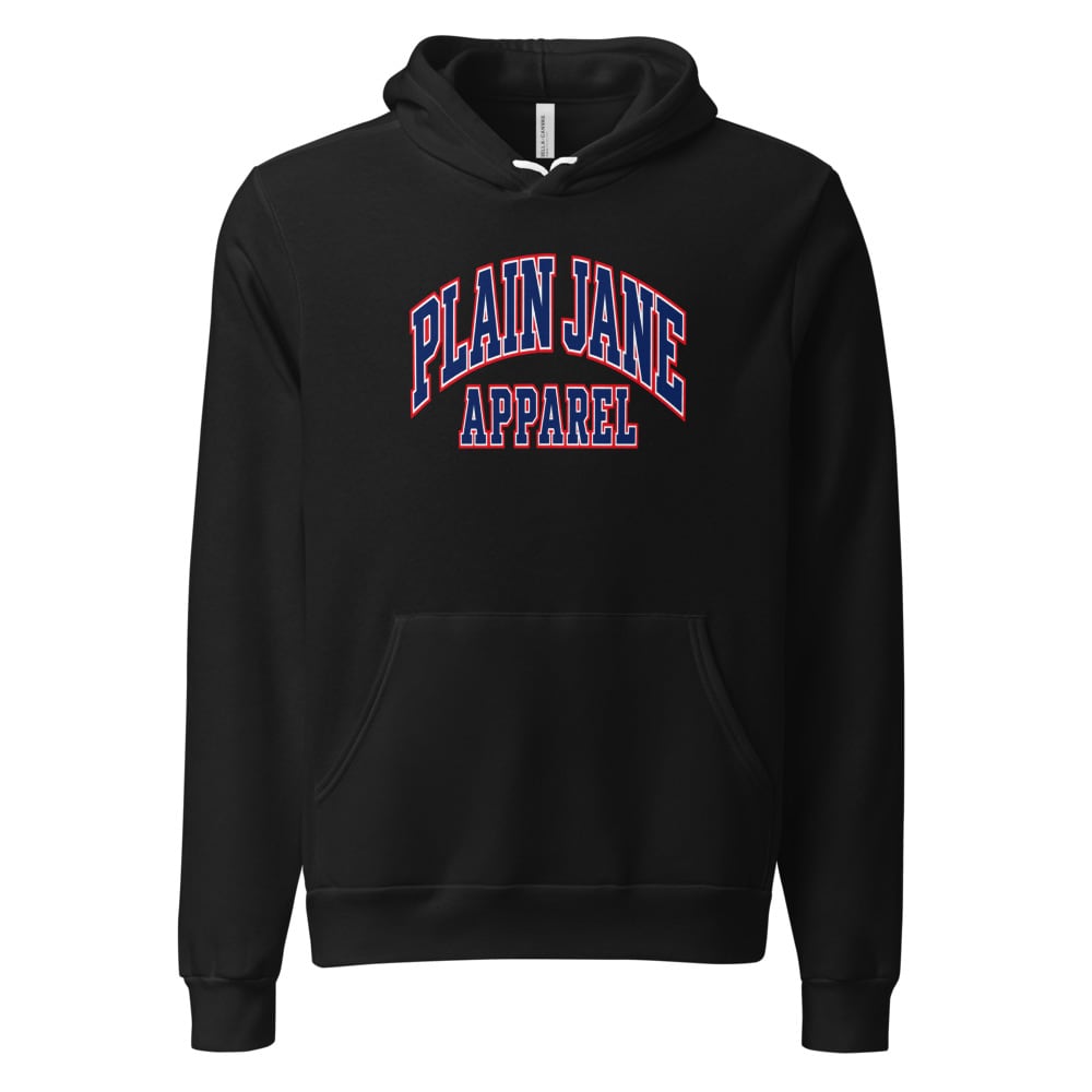 Plain Jane Nautical Varsity Pullover Hoodie