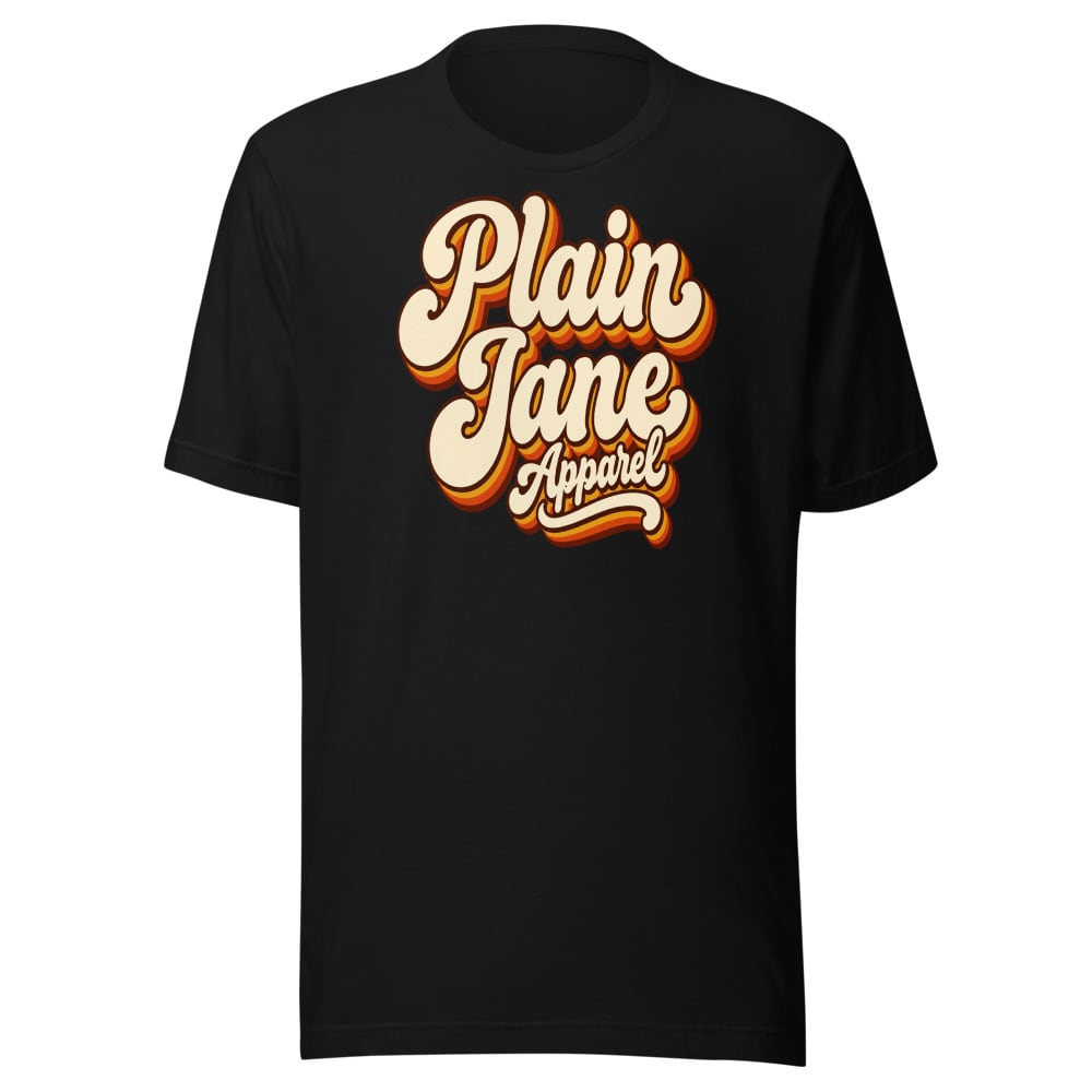 Retro Plain Jane Typography Tee