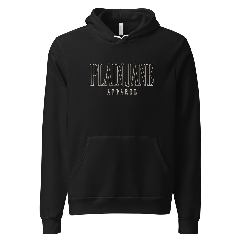 Luxury Plain Jane Wordmark Pullover Hoodie