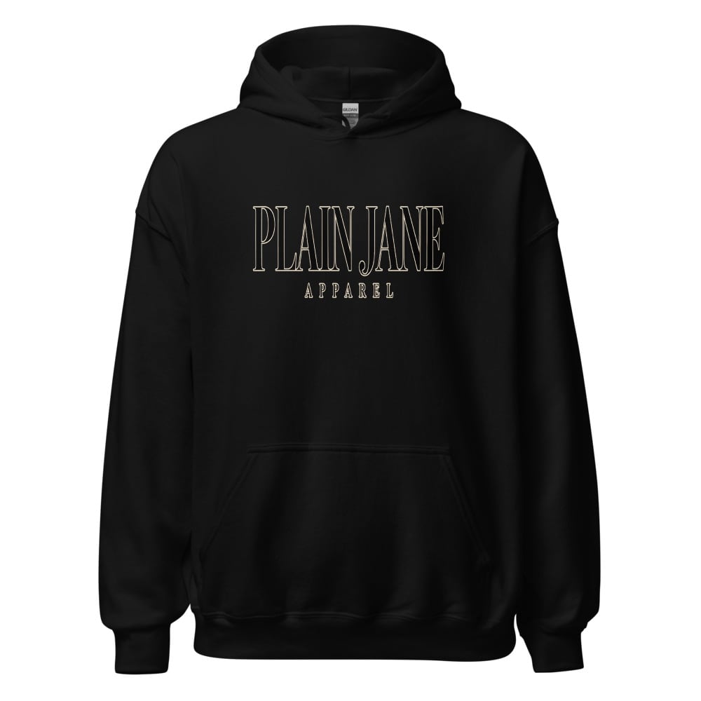 Luxury Plain Jane Wordmark Hoodie