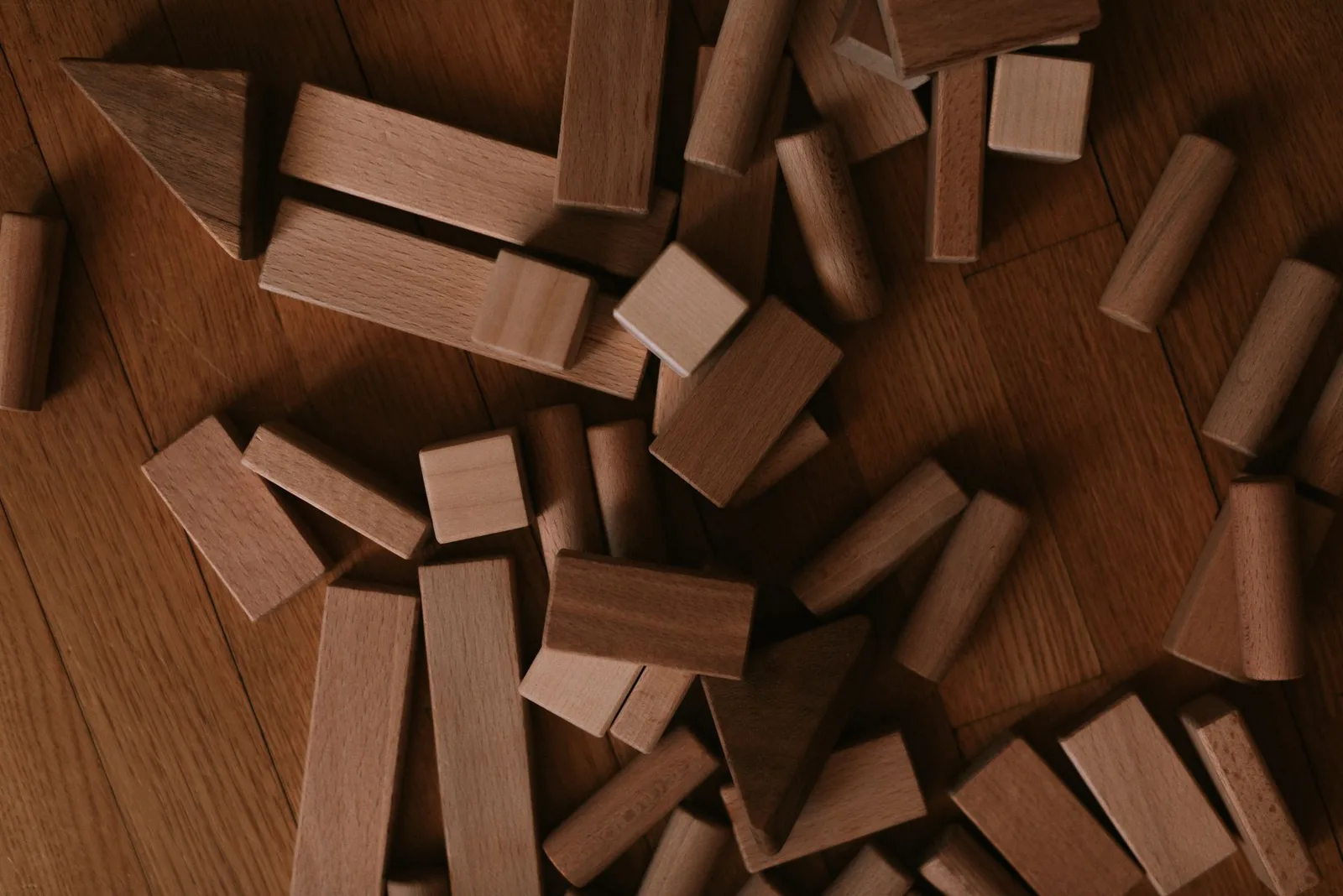 Cedar blocks used as a natural moth deterrent