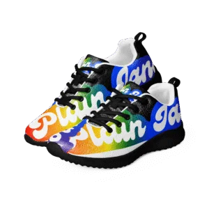 Plain Jane Men's Rainbow Shoes