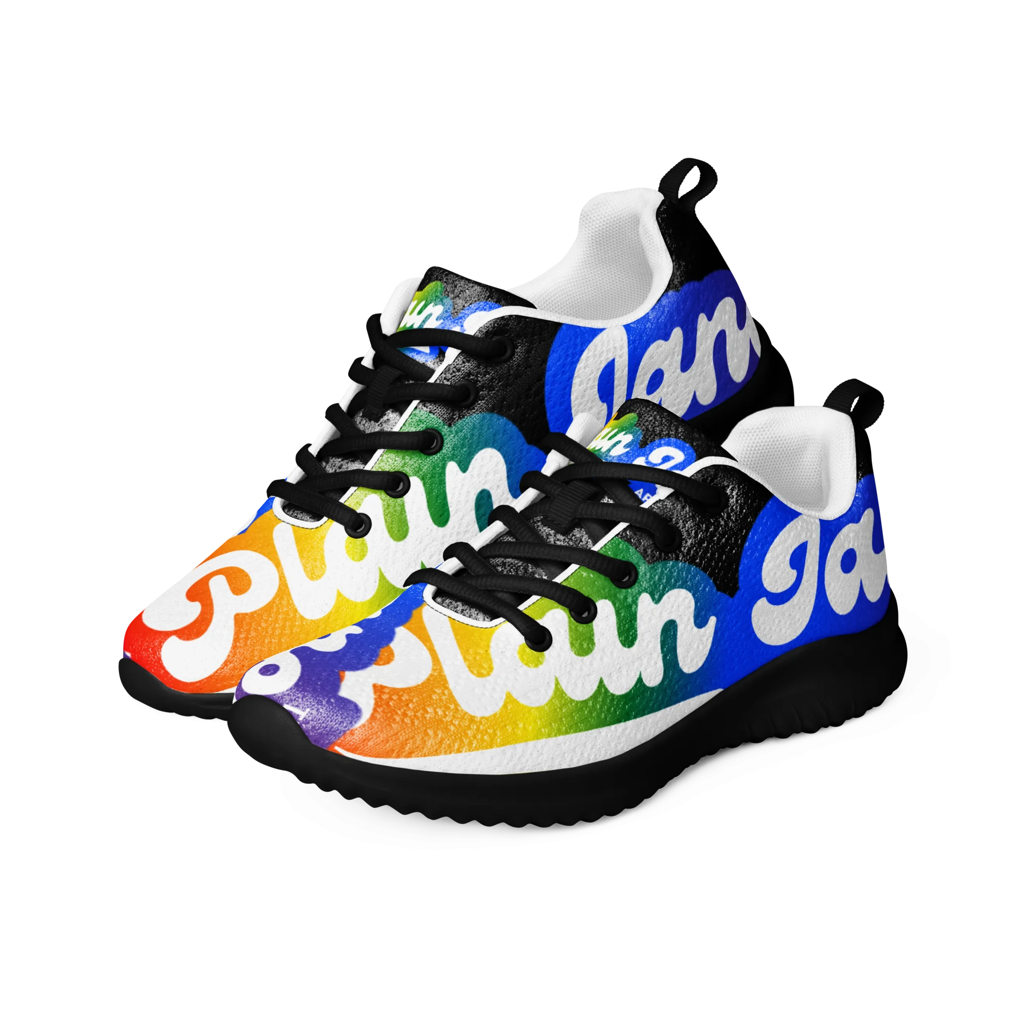 Plain Jane Men's Rainbow Shoes