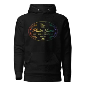 Plain Jane Rainbow Whiskey Logo Hoodie